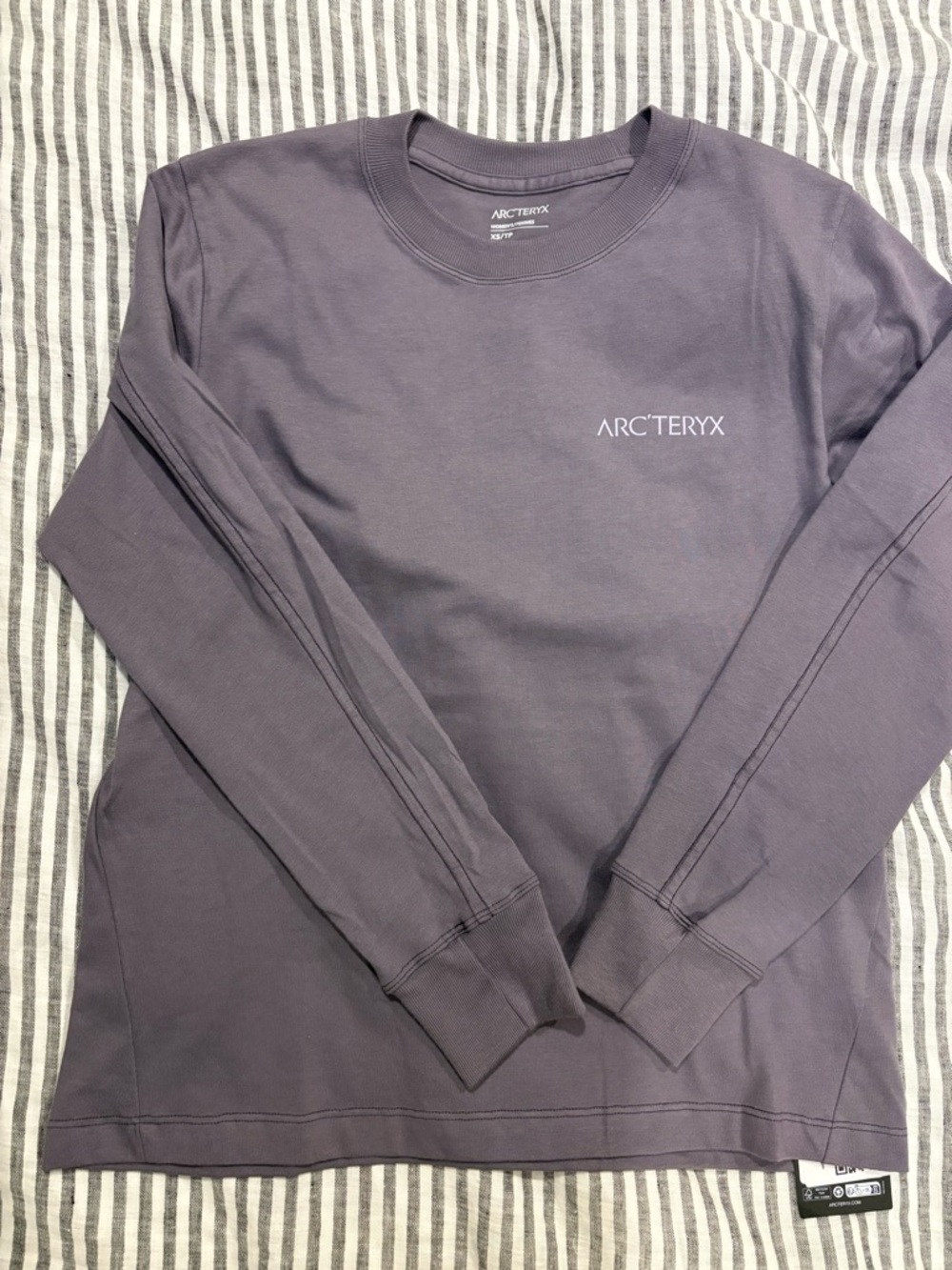 Arc'teryx Women's Long Sleeve Tee in Slate Purple